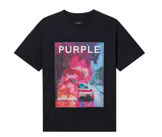 PURPLE - BRAND P117 Carefree Tee - P117-HBBC425