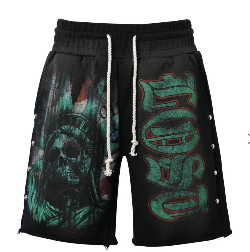 LOST INTRICACY-Liberty Shorts