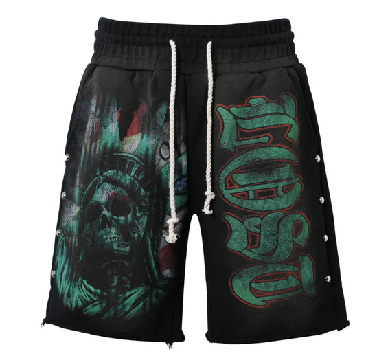 LOST INTRICACY-Liberty Shorts