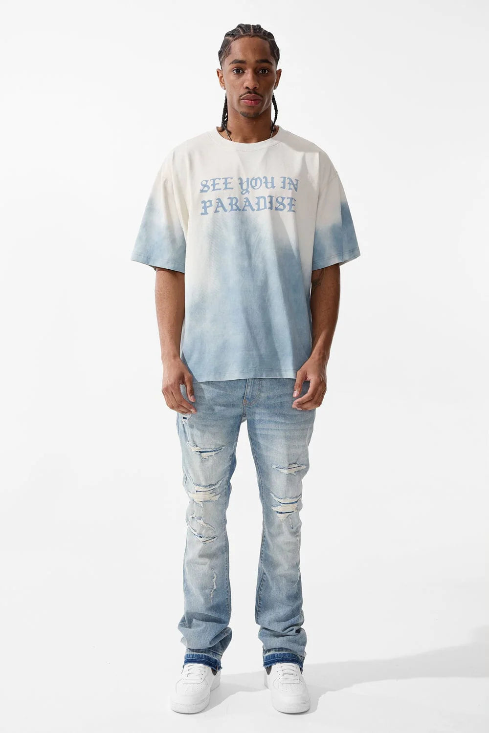 JORDAN CRAIG-MARTIN STACKED - YORK DENIM-JTF2117