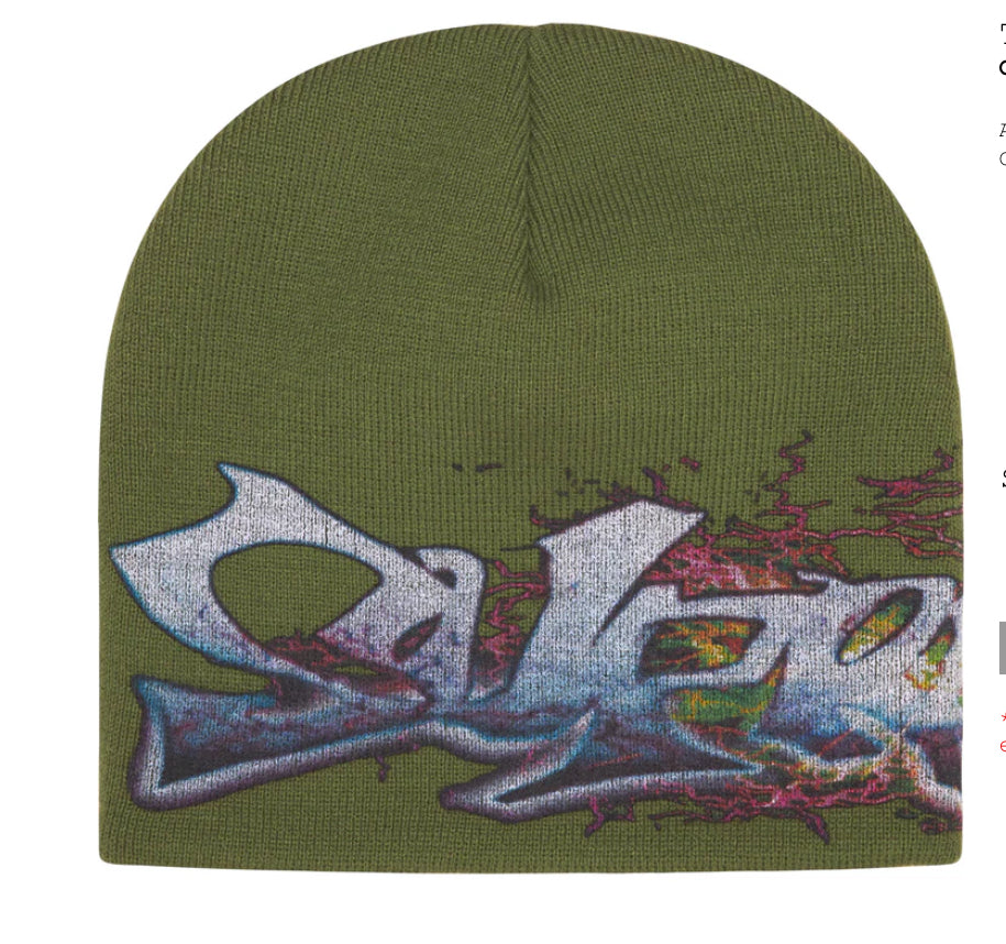 SUPREME-Tag Beanie