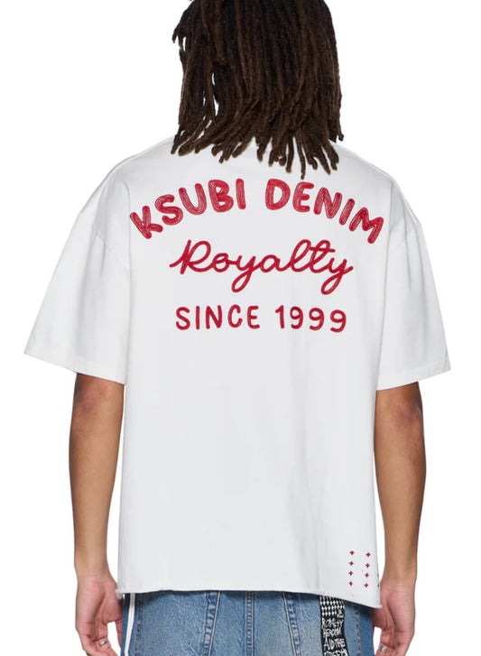 KSUBI-Mekanik Biggie Ss Tee Vintage White-MFA25TE010