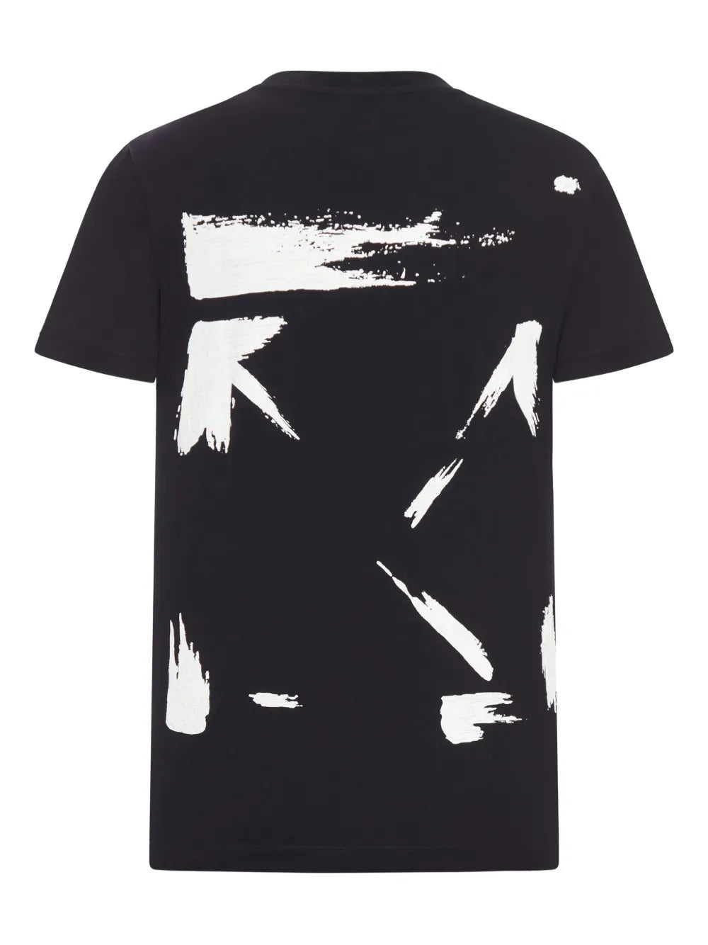 OFF WHITE-New Season Off-White arrow-print T-shirt-OMAA027F25JER0081001