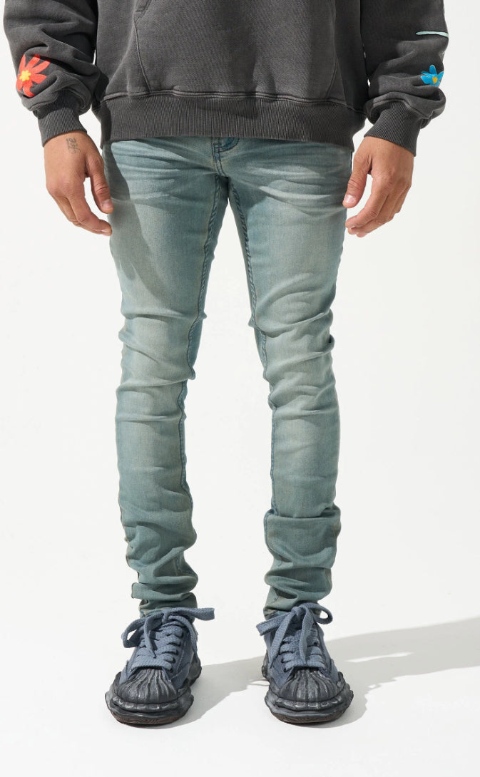 SERENEDE-"SEAFOAM" JEANS-SEAFM-SLT