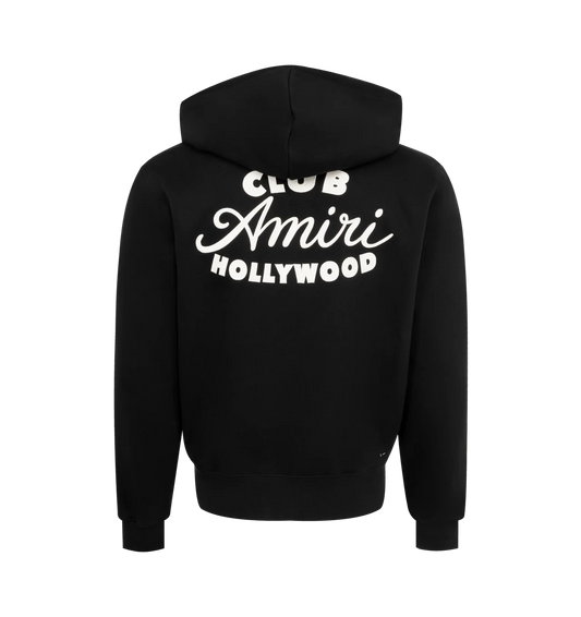 AMIRI-Club Amiri Zip Hoodie (Mens)-AMJYHD1123