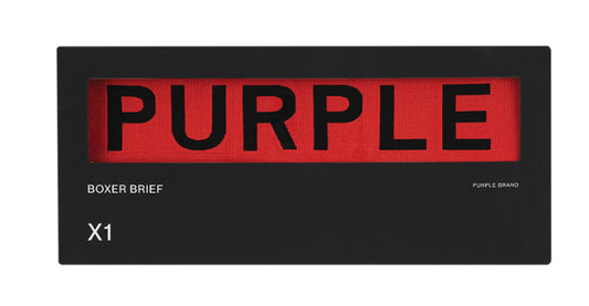 PURPLE-Purple Brand Boxer Brief Single - Red-P801-MCCR224