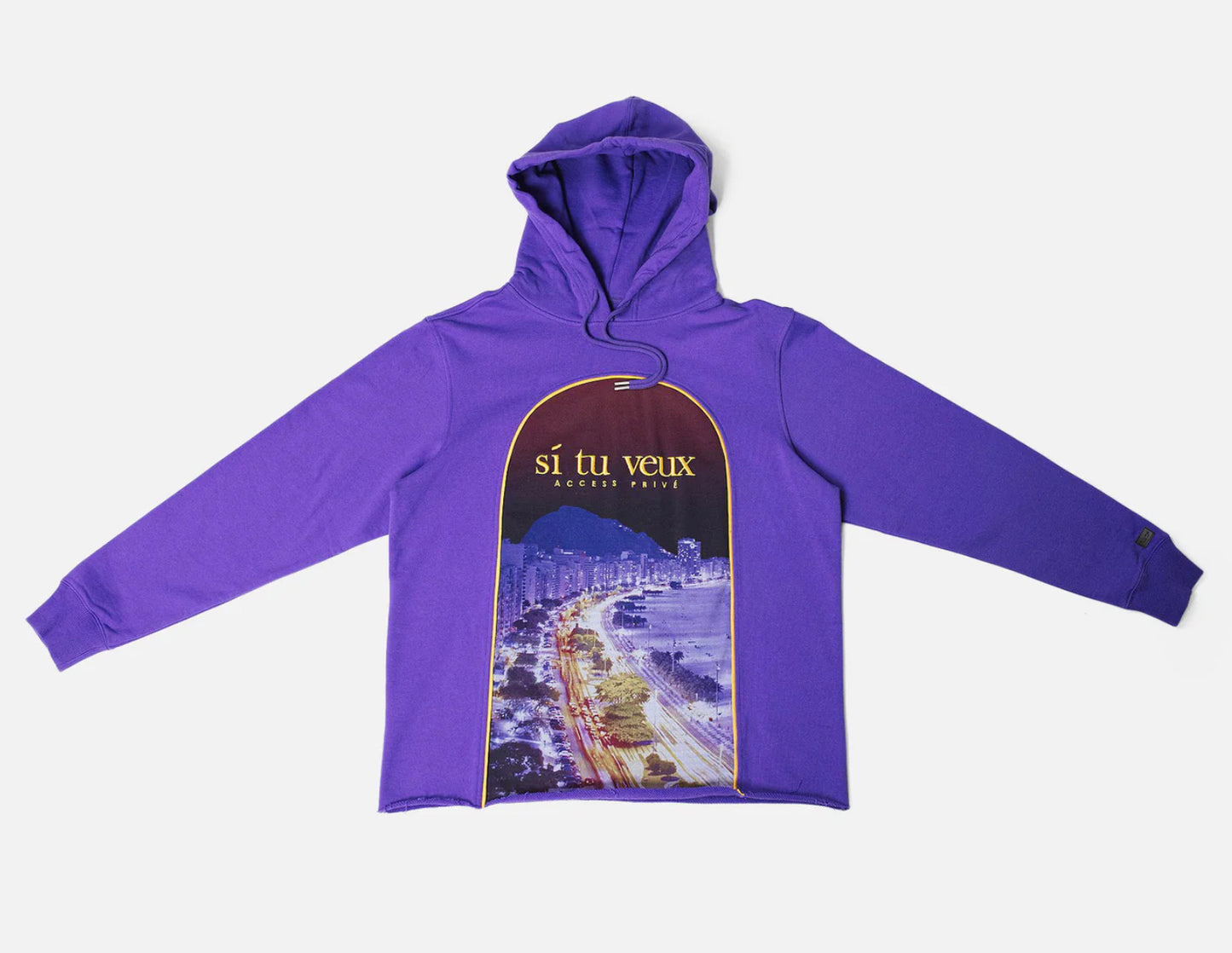 SI TU VEUX RIVIERA HOODIE - VIOLET PURPLE - TV0101