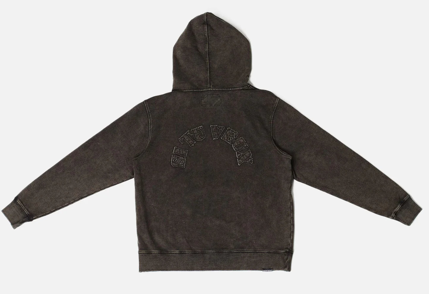 SI TU VEUX CORE 2.0 HOODIE - WASHED BLACK - TV0107