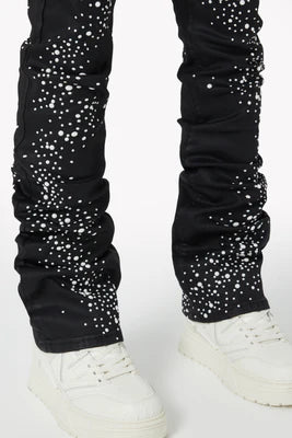 GUAPI-OBSIDIAN BLACK PEARLS DENIM-5810BPD