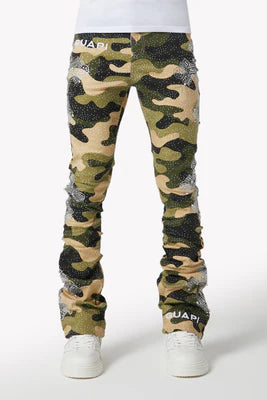 GUAPI-CAMO CROSS DENIM-590CCD