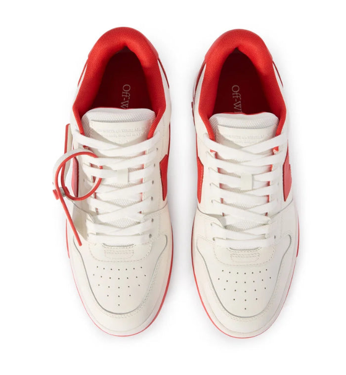 OFF-WHITE-Out Of Office Leather Sneakers-OMIA189F25LEA0010125