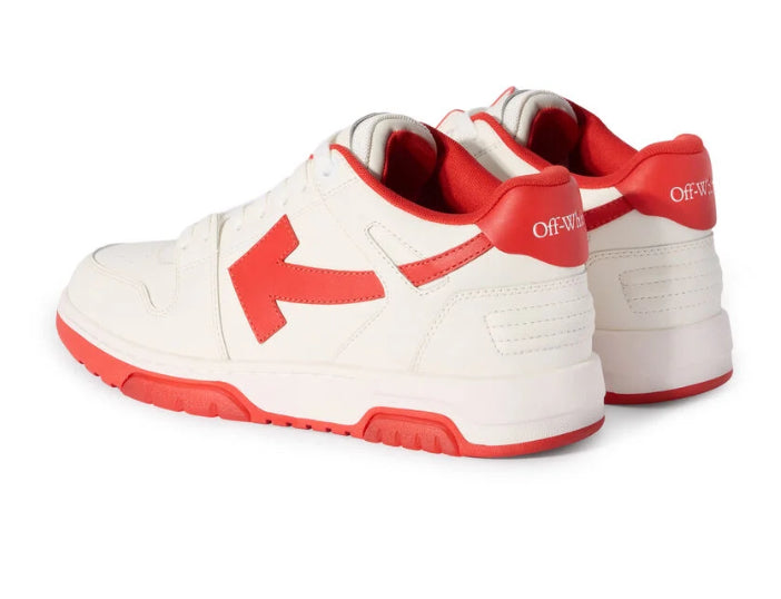 OFF-WHITE-Out Of Office Leather Sneakers-OMIA189F25LEA0010125