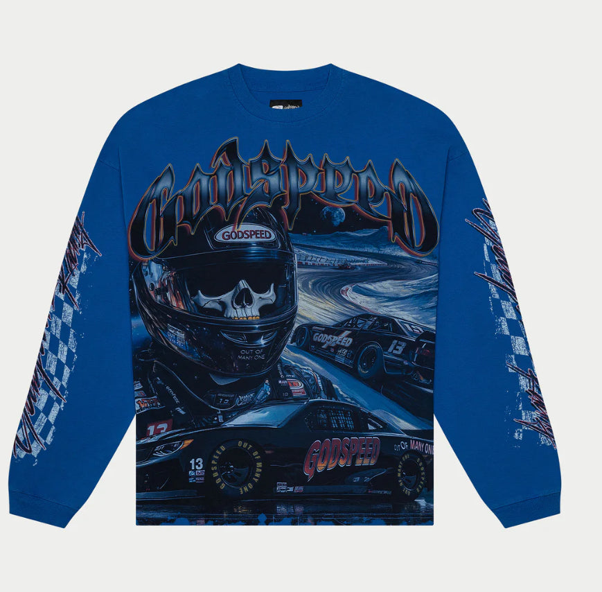 GODSPEED-GODSPEED LE DERNIER TEE BLUE