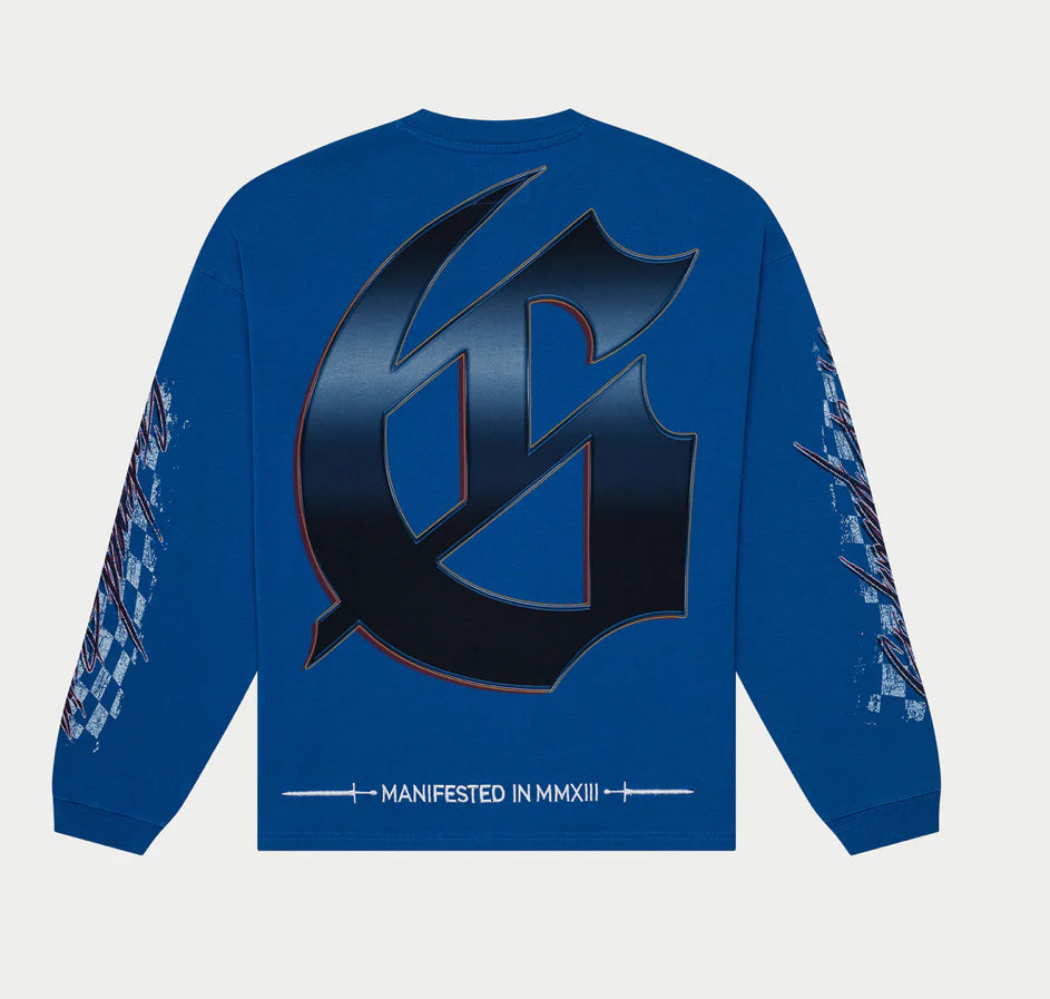 GODSPEED-GODSPEED LE DERNIER TEE BLUE