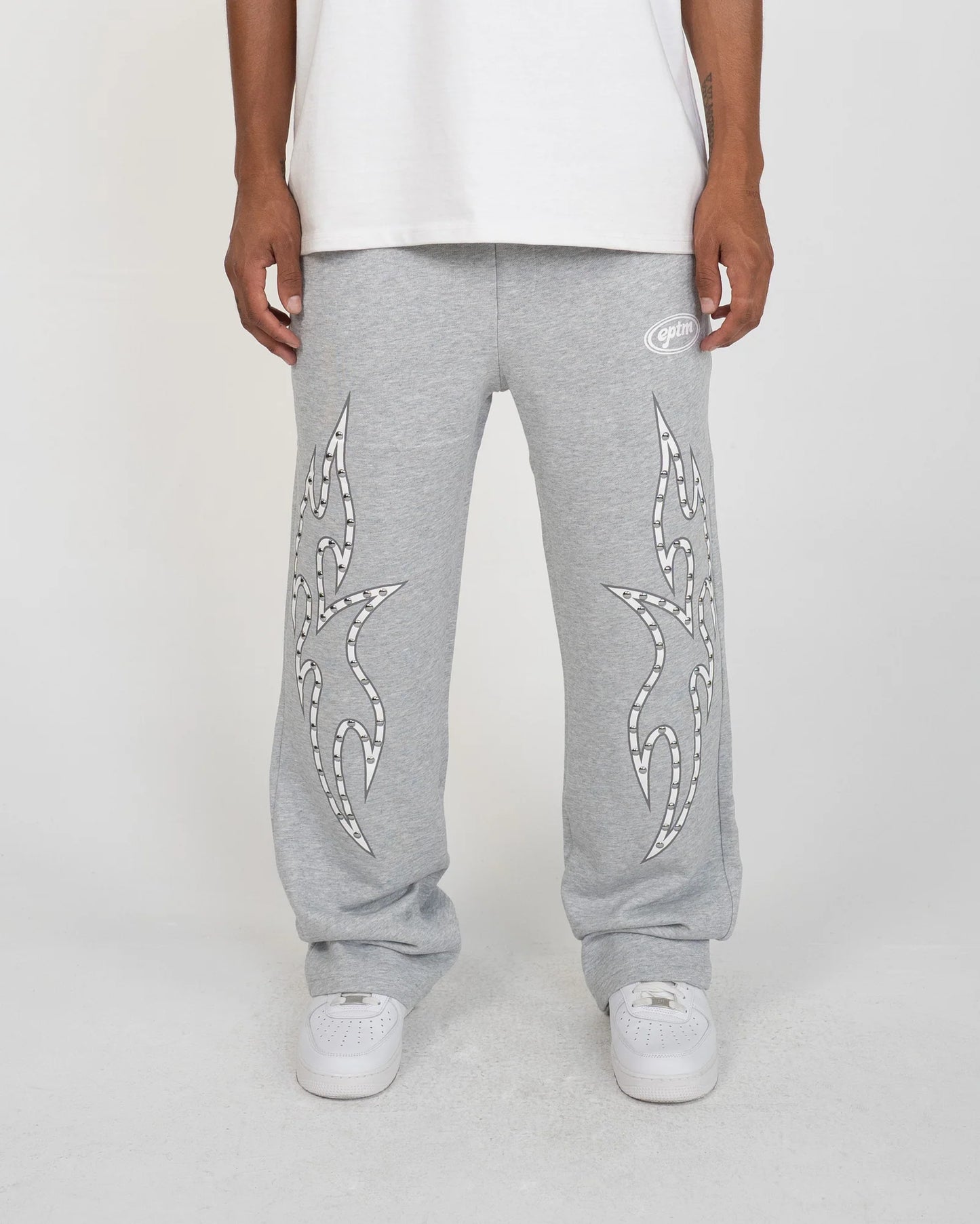 EPTM STUD TRIBAL PANTS - GREY