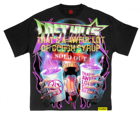 LOST HILIS-LHCS002 TSHIRT - BLACK