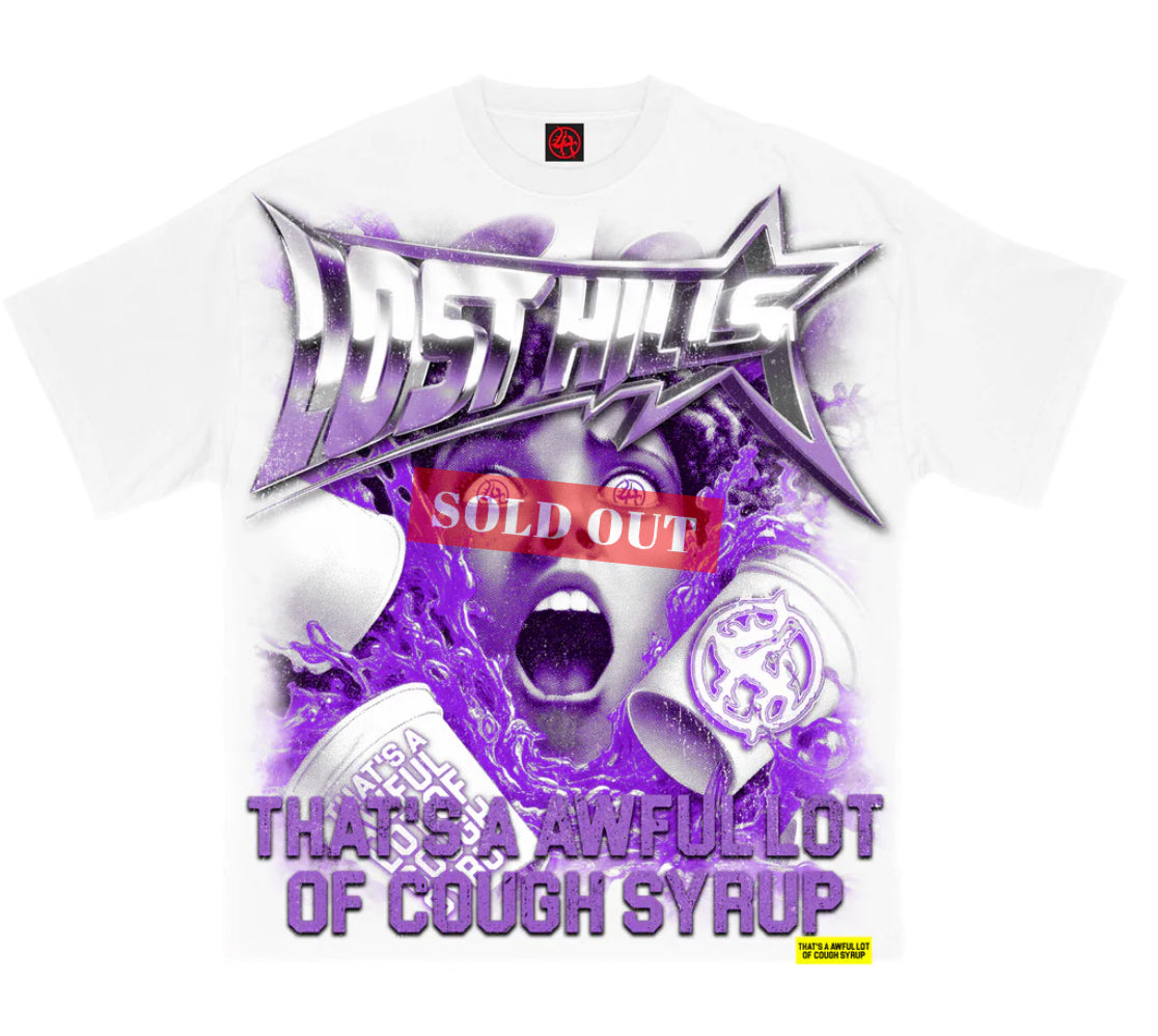 LOST HILIS-LHCS004 TSHIRT - WHITE