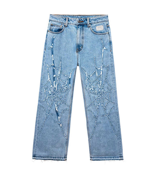 REVENGE WEB DENIM BLUE JEANS