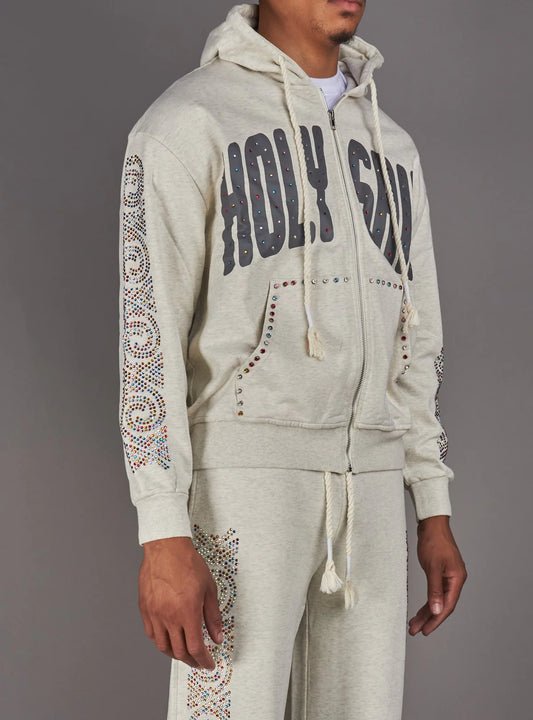 Politics Hoodie - Solis - Grey - 574