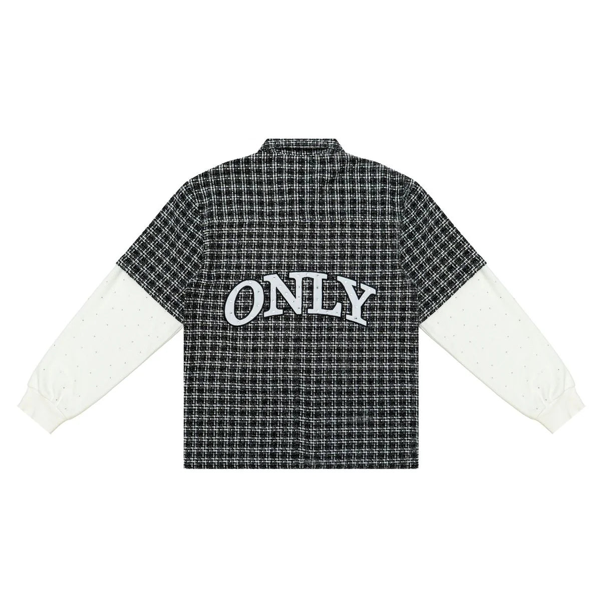 BY APPOINTMENT ONLY-Static Flannel Button-Up (Black)