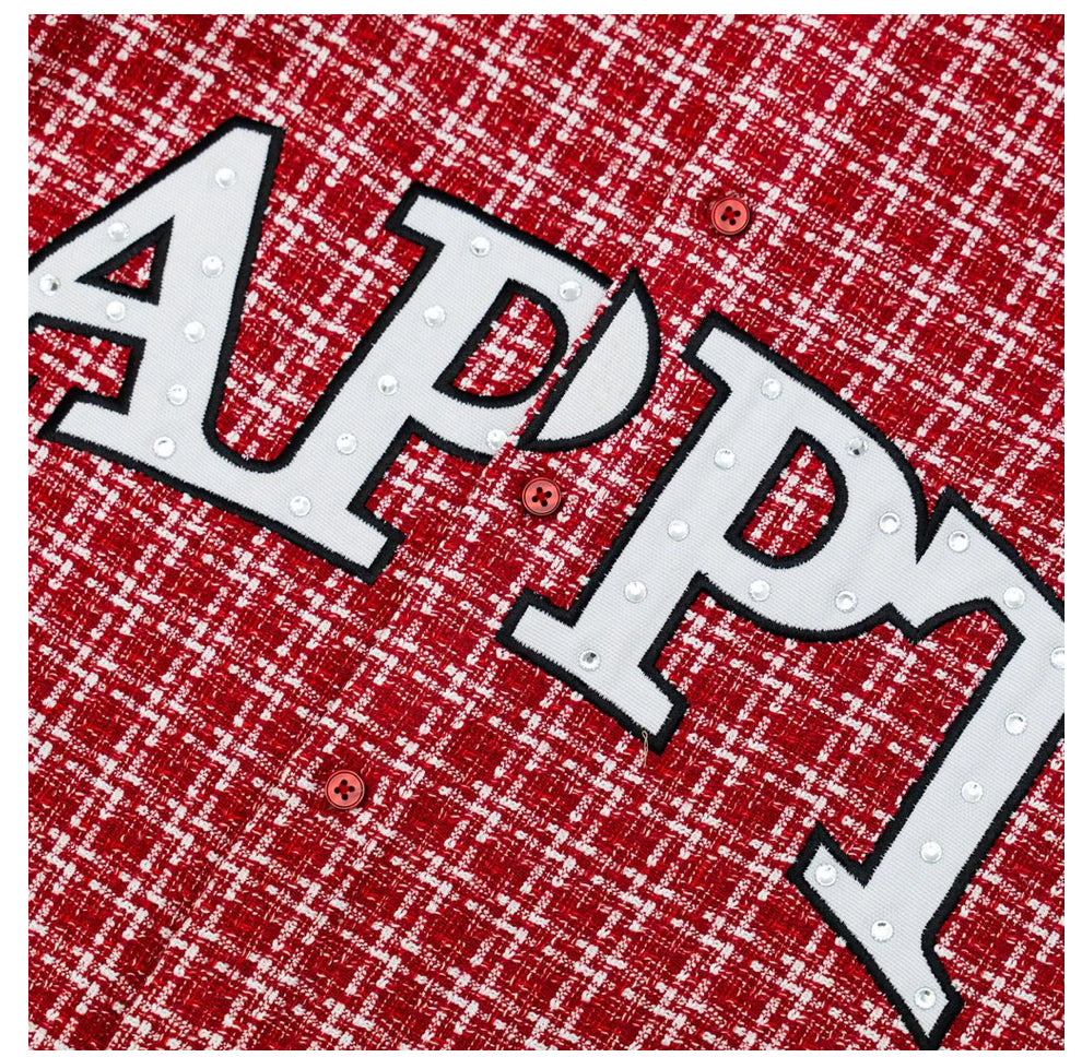 BY APPOINTMENT ONLY-Static Flannel Button-Up (RED)-BA0-FW25-031