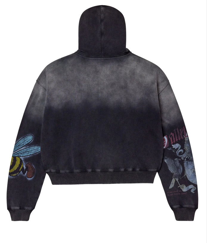 VALE FOREVER -BLASTED ZIP UP