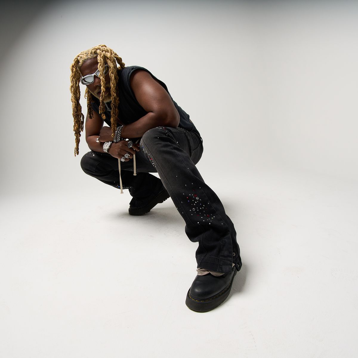 DUAA-GUIDANCE BLACK DENIM-