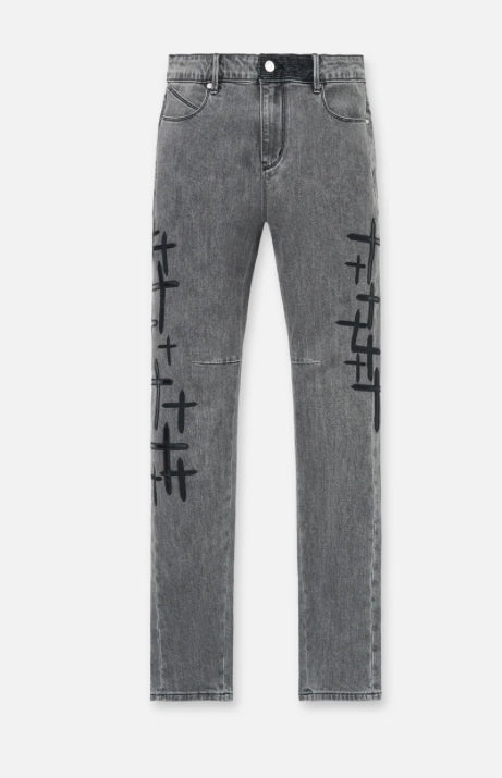 RTA-BRYANT SKINNY JEAN | CLOUDED MIST CROSS PATCH-MDGDD1149-J1205CDMCP