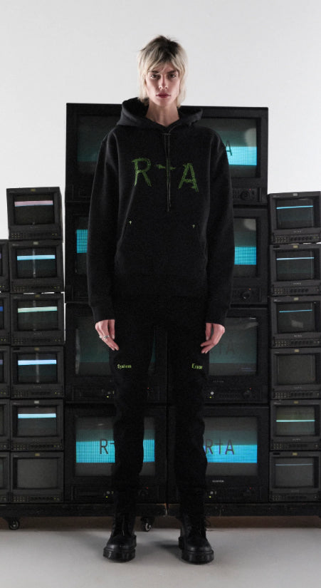 RTA-DION HOODIE | BLACK CIRCUIT RTA-MDGDK909-T1181BKCIR