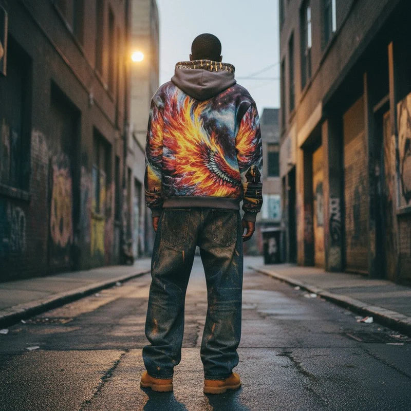 Stray Hoodie - Phoenix - Soil Grey - ST1513