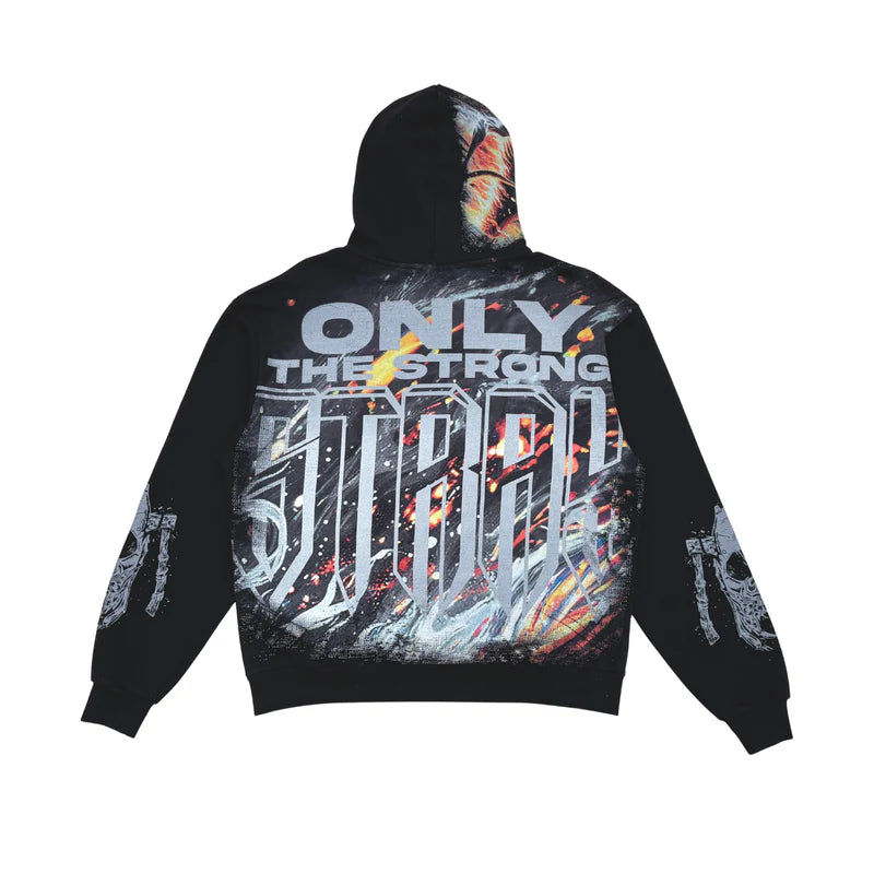 Stray Hoodie - Motiovations - Black - ST1519