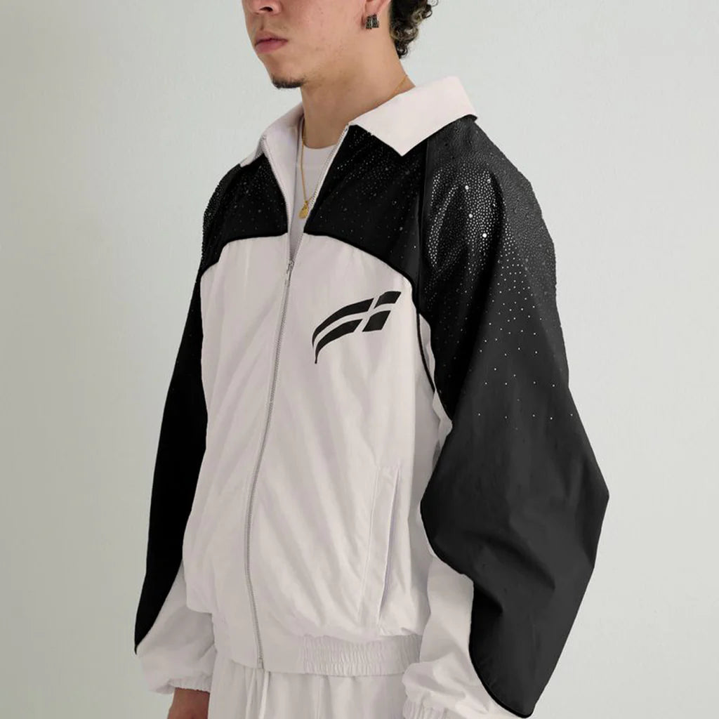 RVS-Astral Windbreaker Sand White / Black