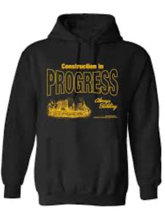 Outrank Hoodie - Always Building - Black