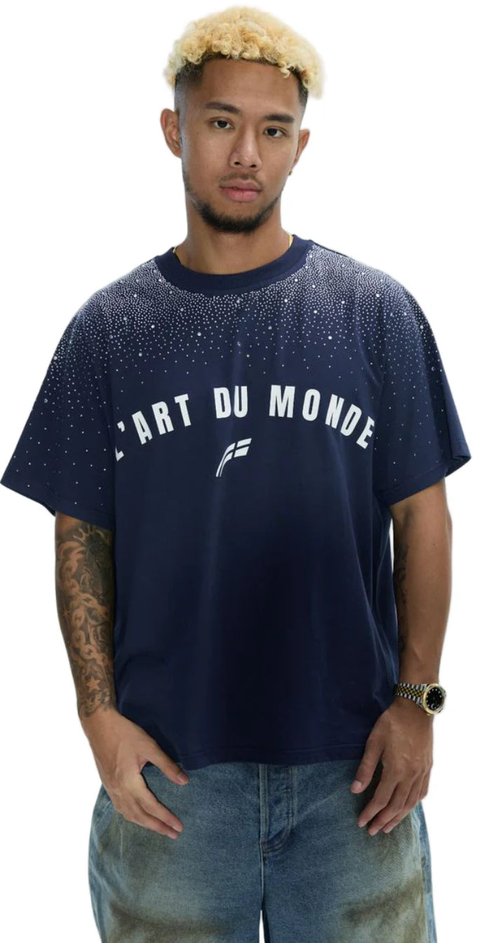 RVS LABS| NAVY "ASTRAL" TEE