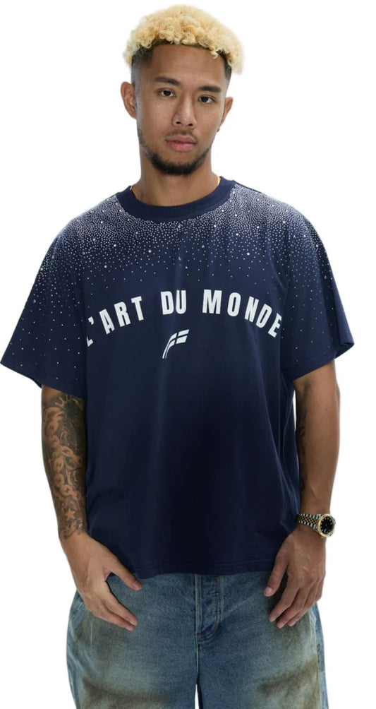 RVS LABS| NAVY "ASTRAL" TEE