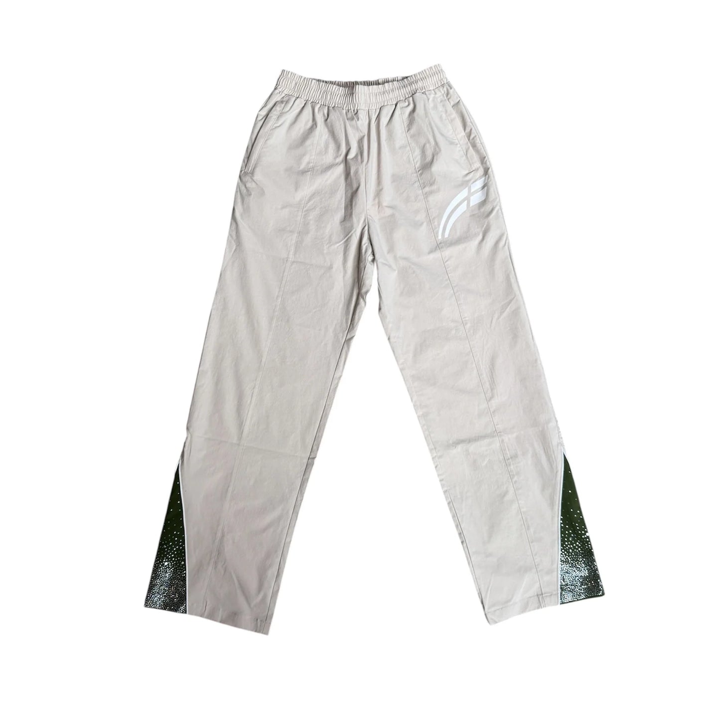Rvs Labs "Astral" Windbreaker Pants (WHITE/BLACK)