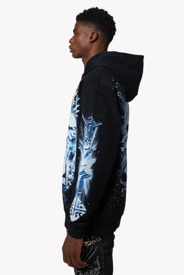 GUAPI-BLACK HEAVENS VAULT HOODIE V1