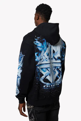 GUAPI-BLACK HEAVENS VAULT HOODIE V1