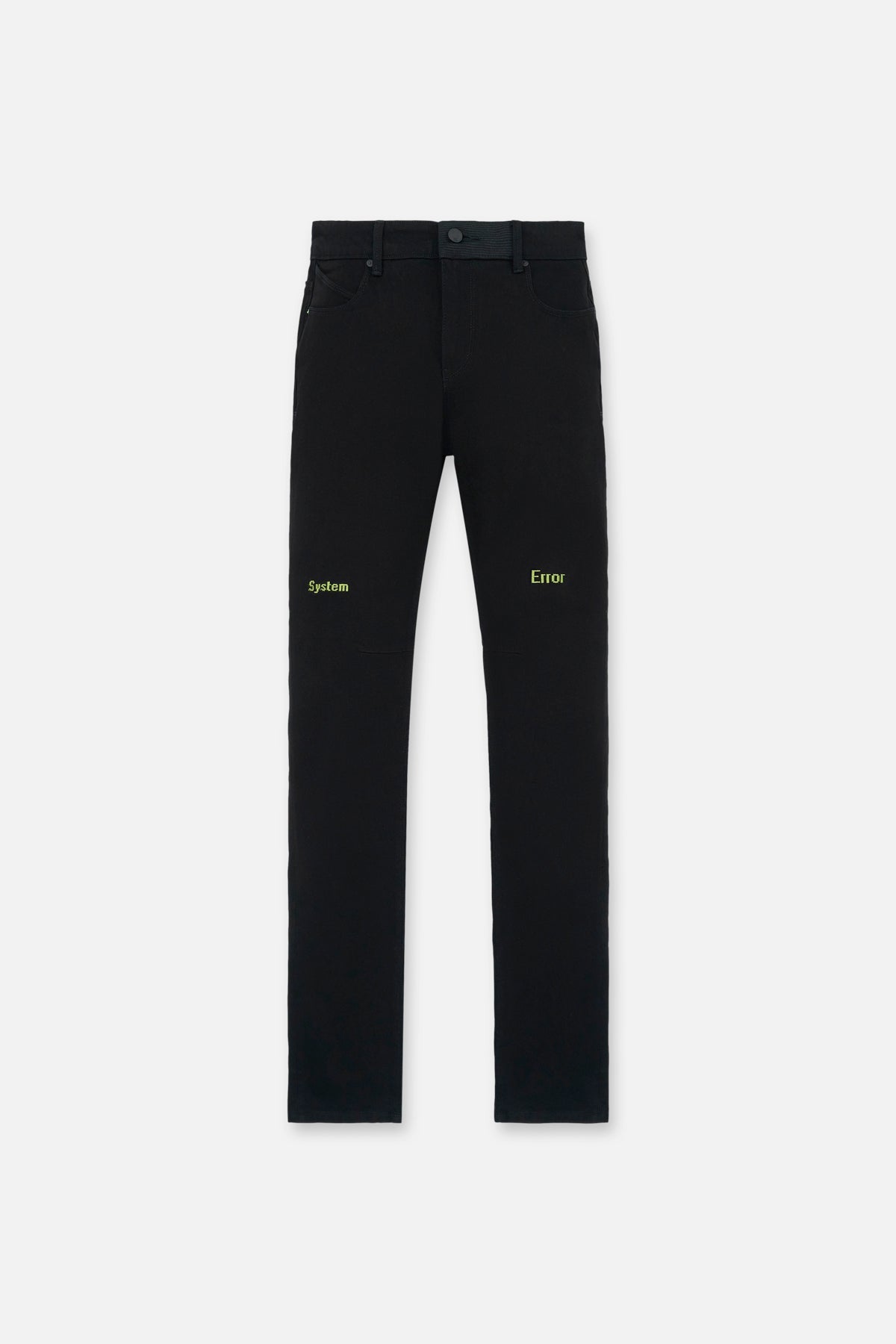 RTA-BRYANT SKINNY JEAN | BLACK GREEN DIGITAL CROSS