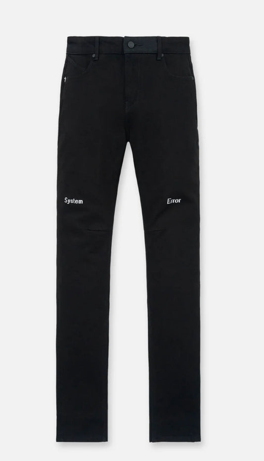 RTA-BRYANT SKINNY JEAN | BLACK HOLOGRAM DIGITAL CROSS-MDGDD1148