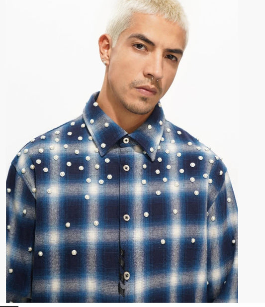 VALABASAS-CADENCE BLUE FLANNEL