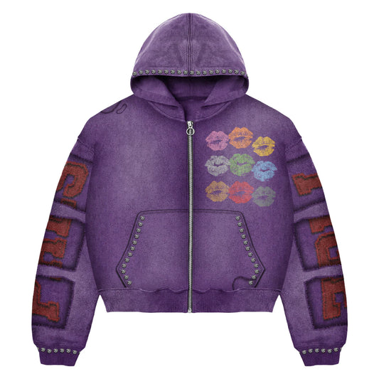 PRESTIGE-PRESTIGE AURA HOODIE - PURPLE