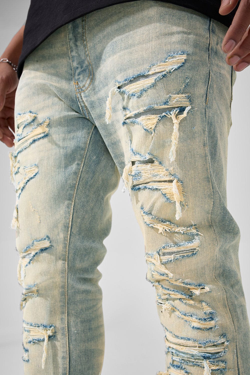 JORDAN CRAIG-SLIM TAPER FIT - ALKALINE DENIM - SEAN COLLECTION-JS2337