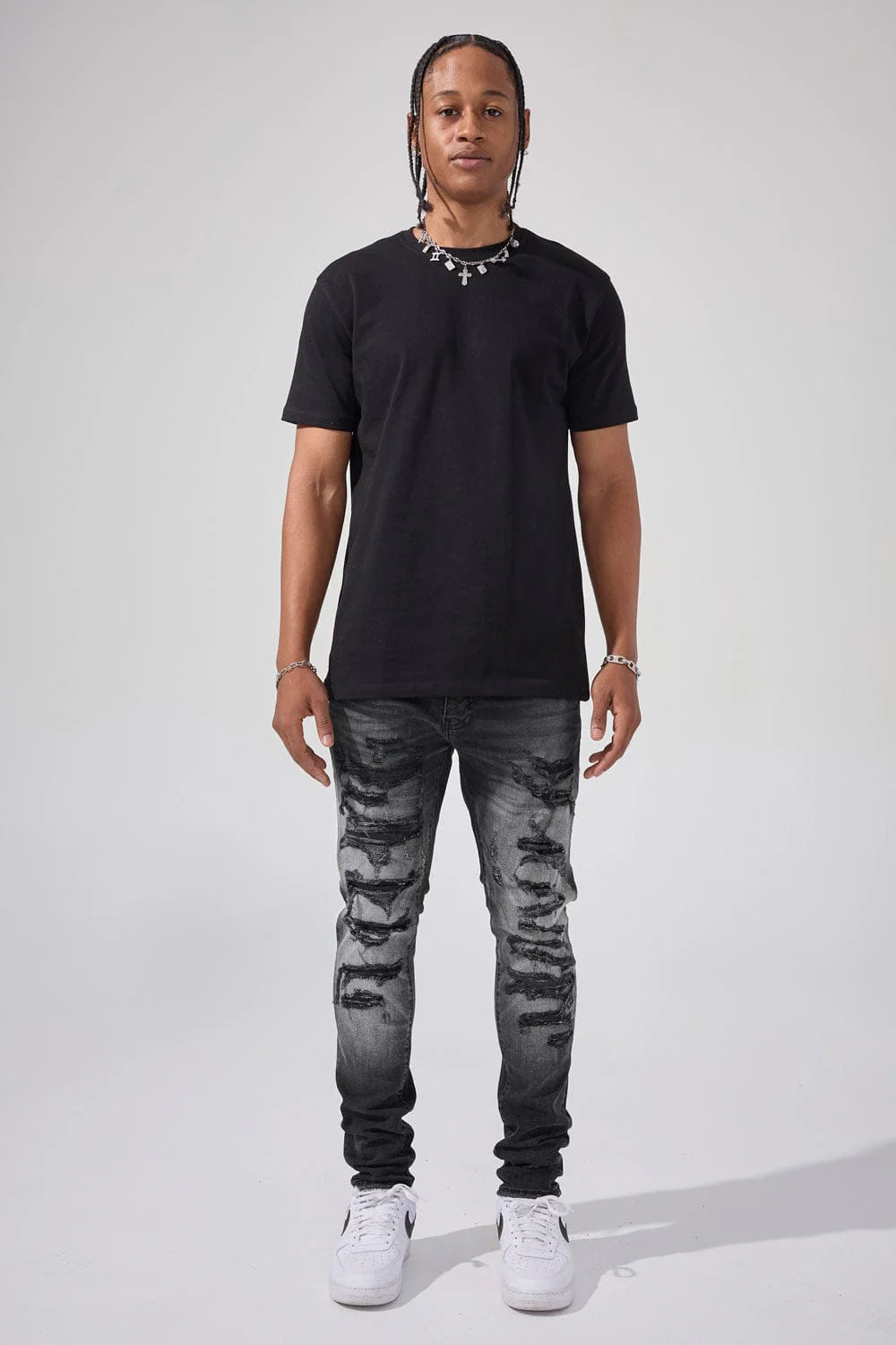 JORDAN CRAIG-SLIM TAPER FIT - ALKALINE DENIM - SEAN COLLECTION-JS2338