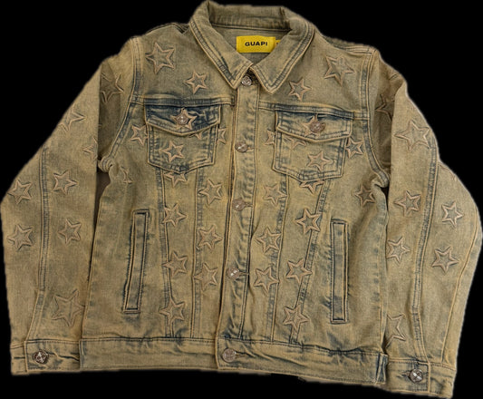 GUAPI VINTAGE STAR KIDS DENIM JACKET
