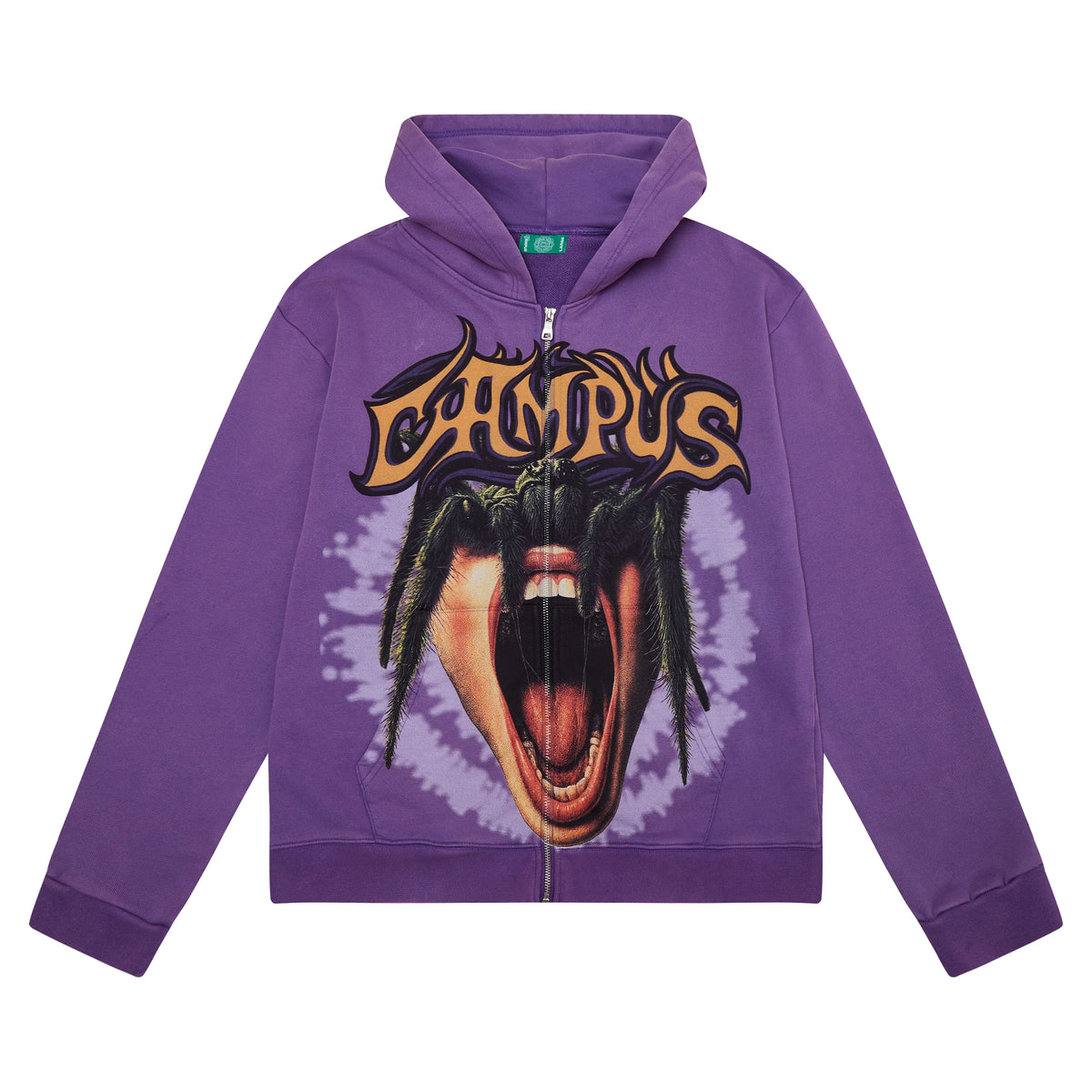 CAMPUS Void Zip-Up Hoodie - Purple