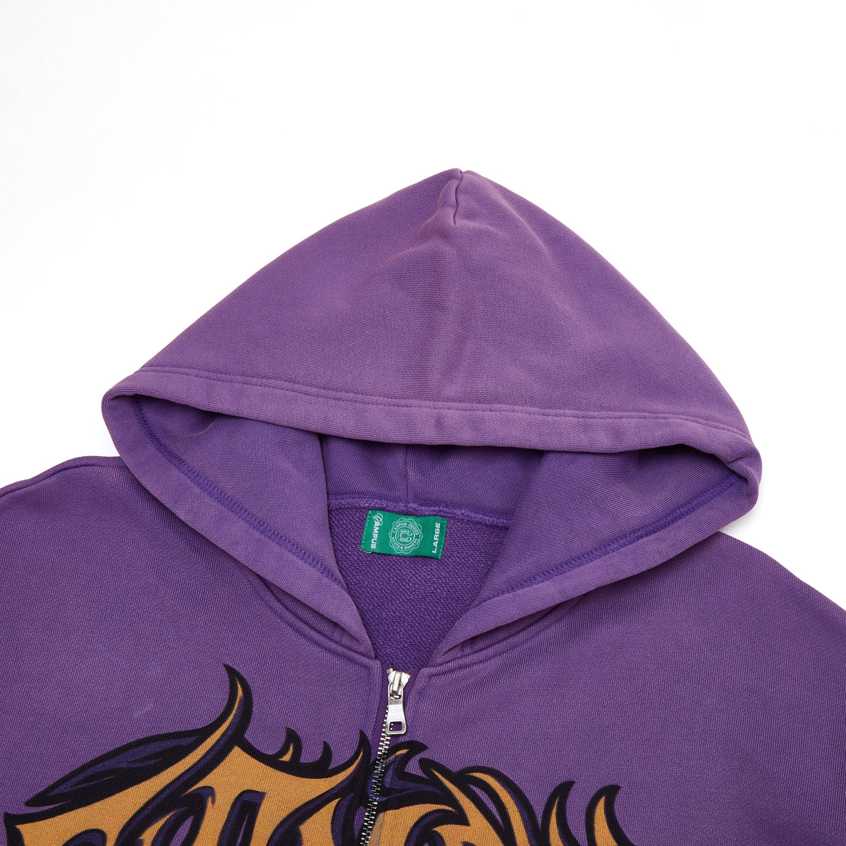 CAMPUS Void Zip-Up Hoodie - Purple
