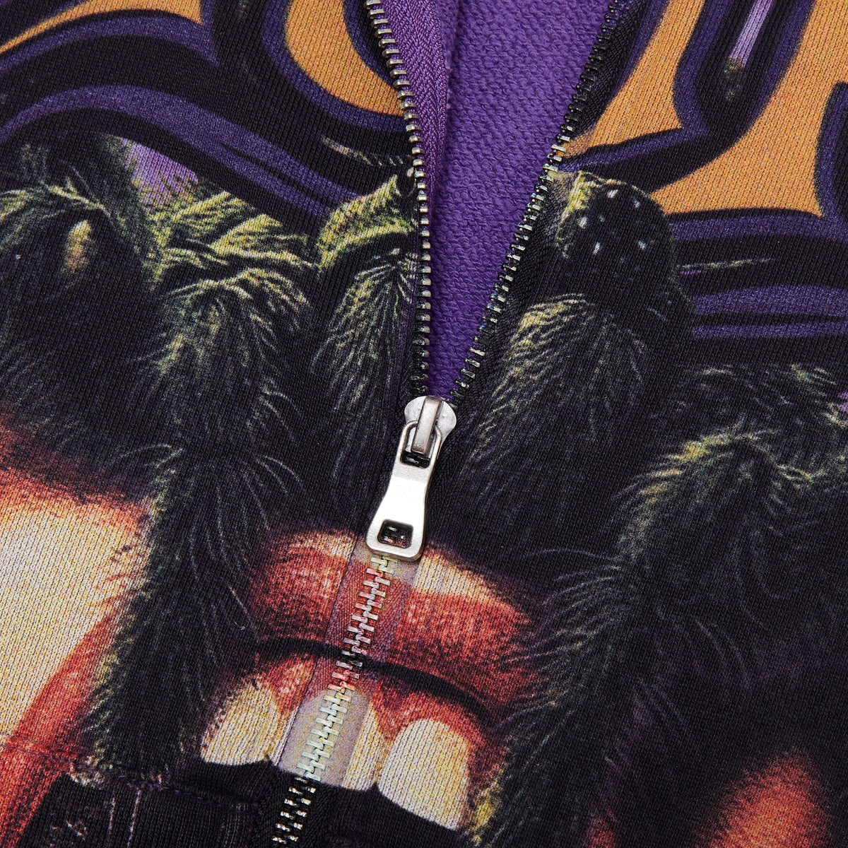 CAMPUS Void Zip-Up Hoodie - Purple