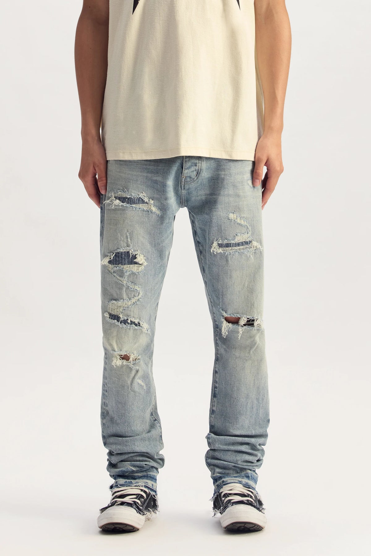 PURPLE JEANS P005 Light Vintage