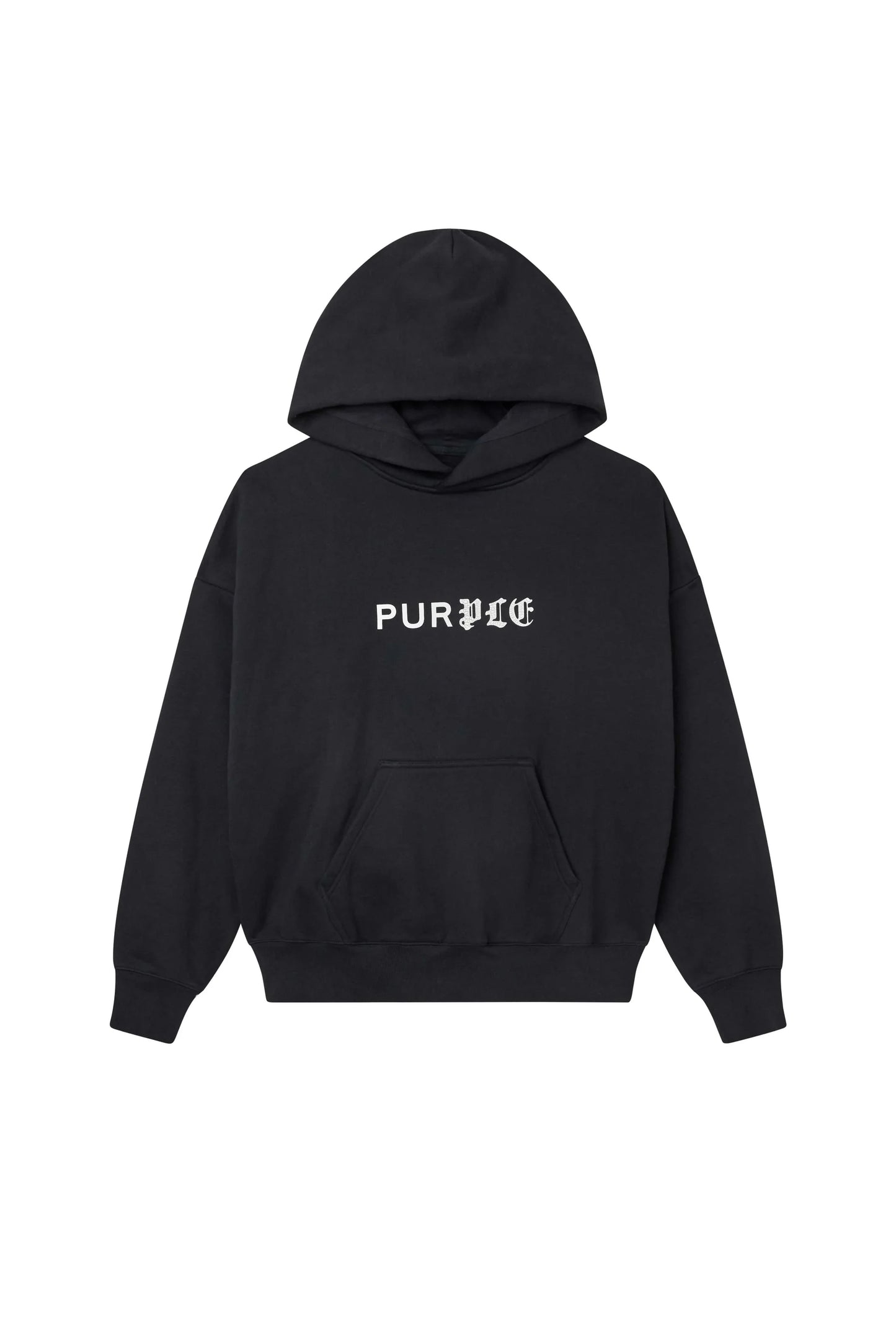 PURPLE-Half & Half Hoodie-P401-HFBH425